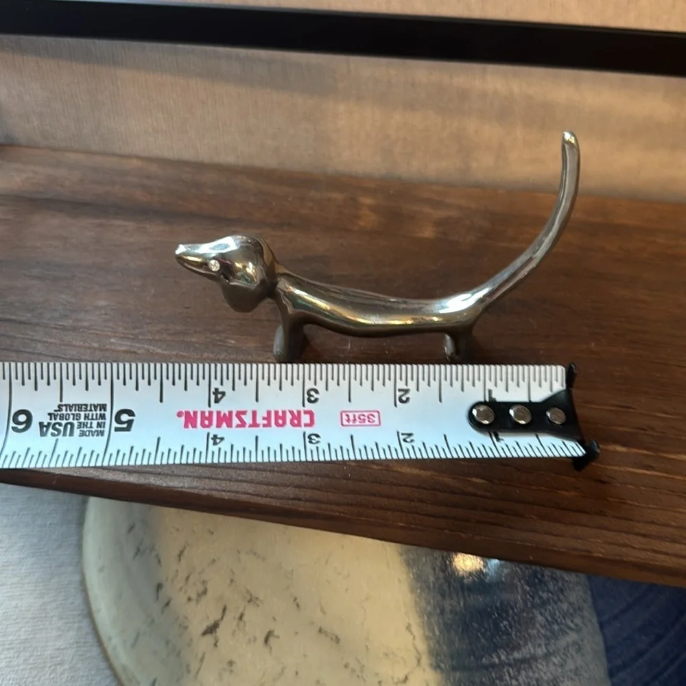 Chrome Plated Dog Ring Holder